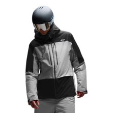 Oakley Winterjacke Canopy Pro Insulated schwarz/zementgrau Herren